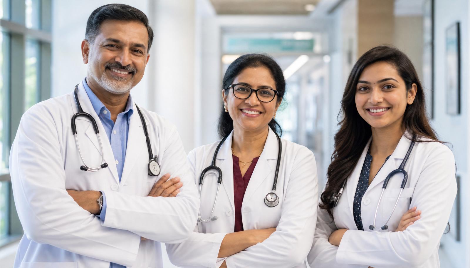 Team of trusted Indian doctors